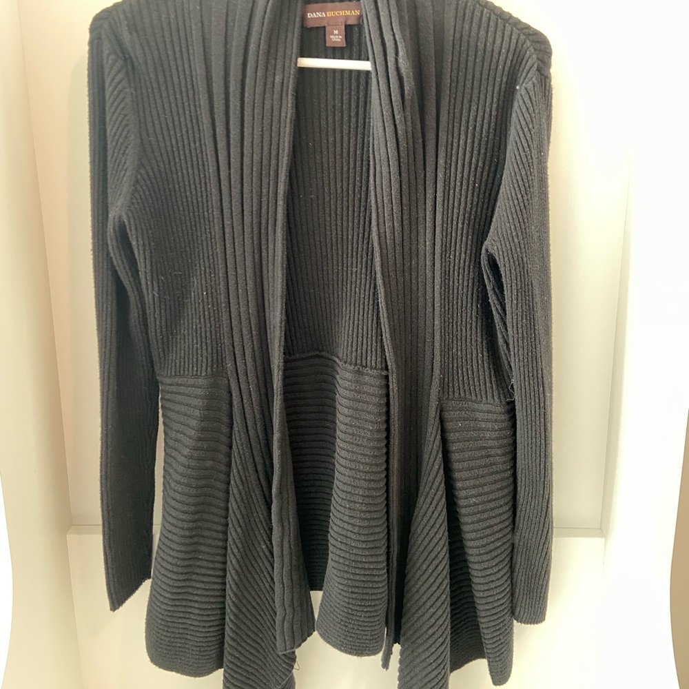 Flowy plush cardigan